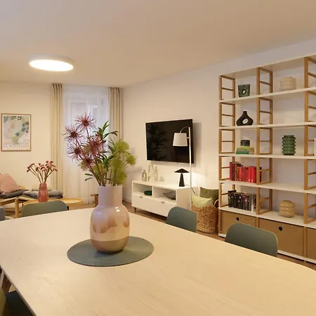 Neu - Moderne Und Gemuetliche Im Herzen Von - Zentrum - 3 Personen - Netflix - Waschmaschine